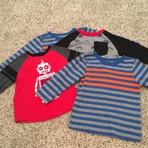Toddler boy long sleeve tees